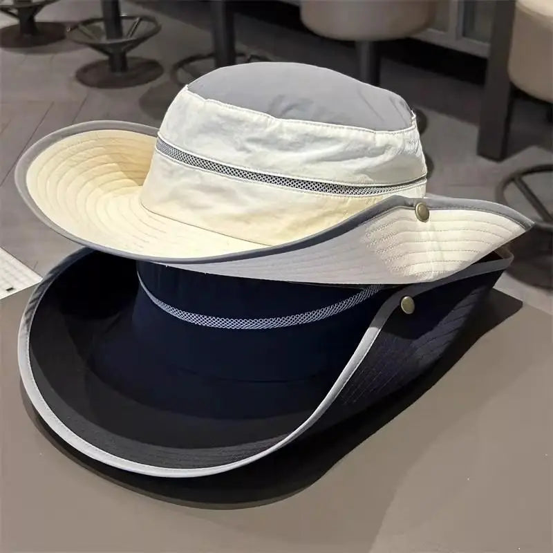 Waterproof Fisherman Hat – Sun Protection Outdoor Hiking Cap