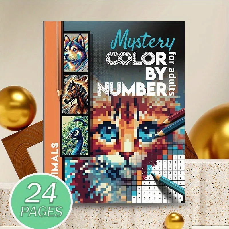 Fantasy Mosaic Digital Coloring Book Creative Hobby Beautiful