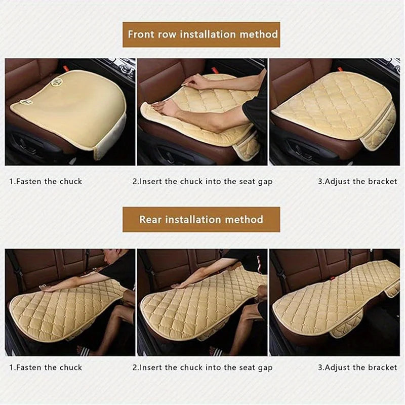 Universal Car Rear Seat Cover Cushion – All-Season Protector