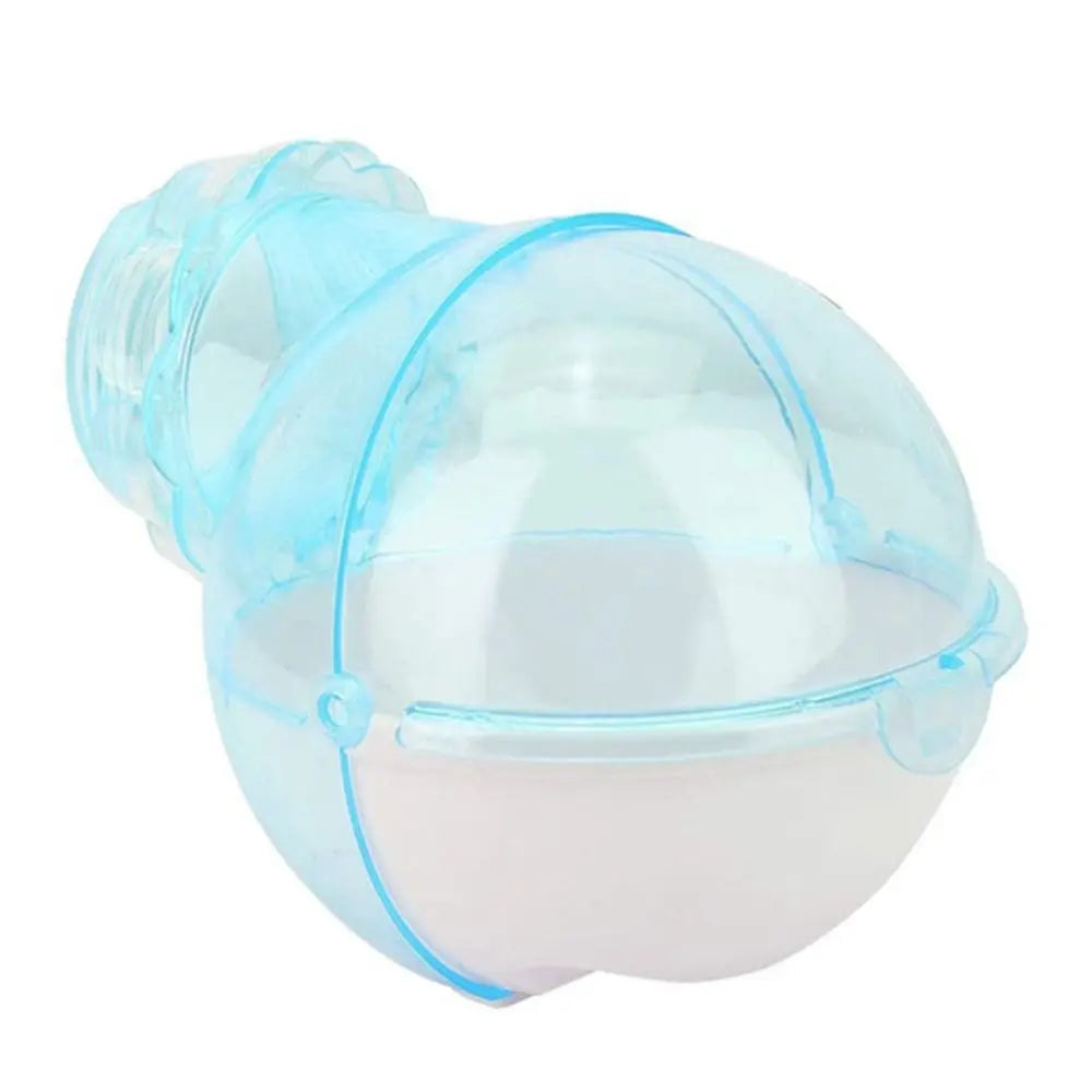 Hamster Sand Bath House – Breathable Plastic Sandbox Villa