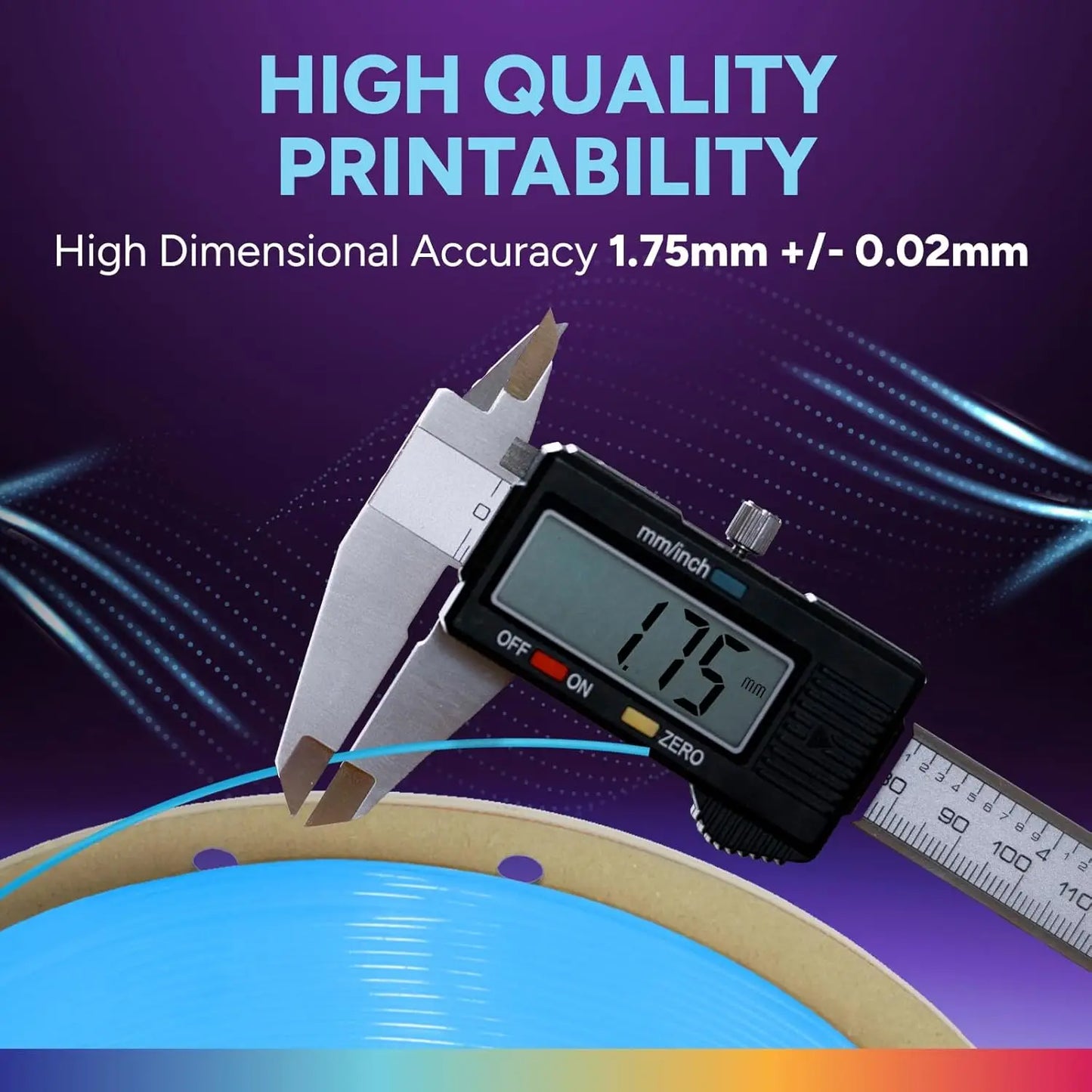 DINGSUN 3D 95A Luminous TPU Filament 1.75mm 250g – FDM Flexible