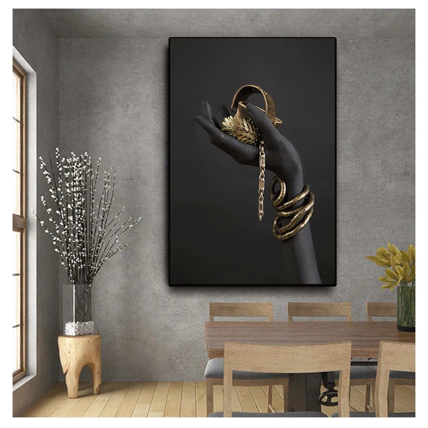 Pineapple Canvas Wall Art | Nordic Modern Unframed Poster