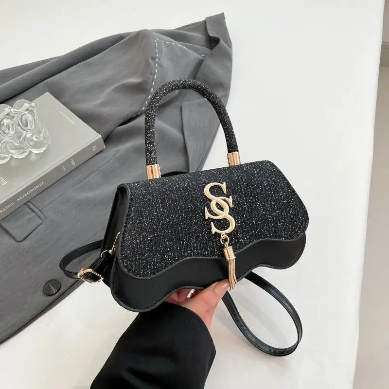 Sparkly Rhinestone Evening Bag – Women's Luxury Shoulder Purse