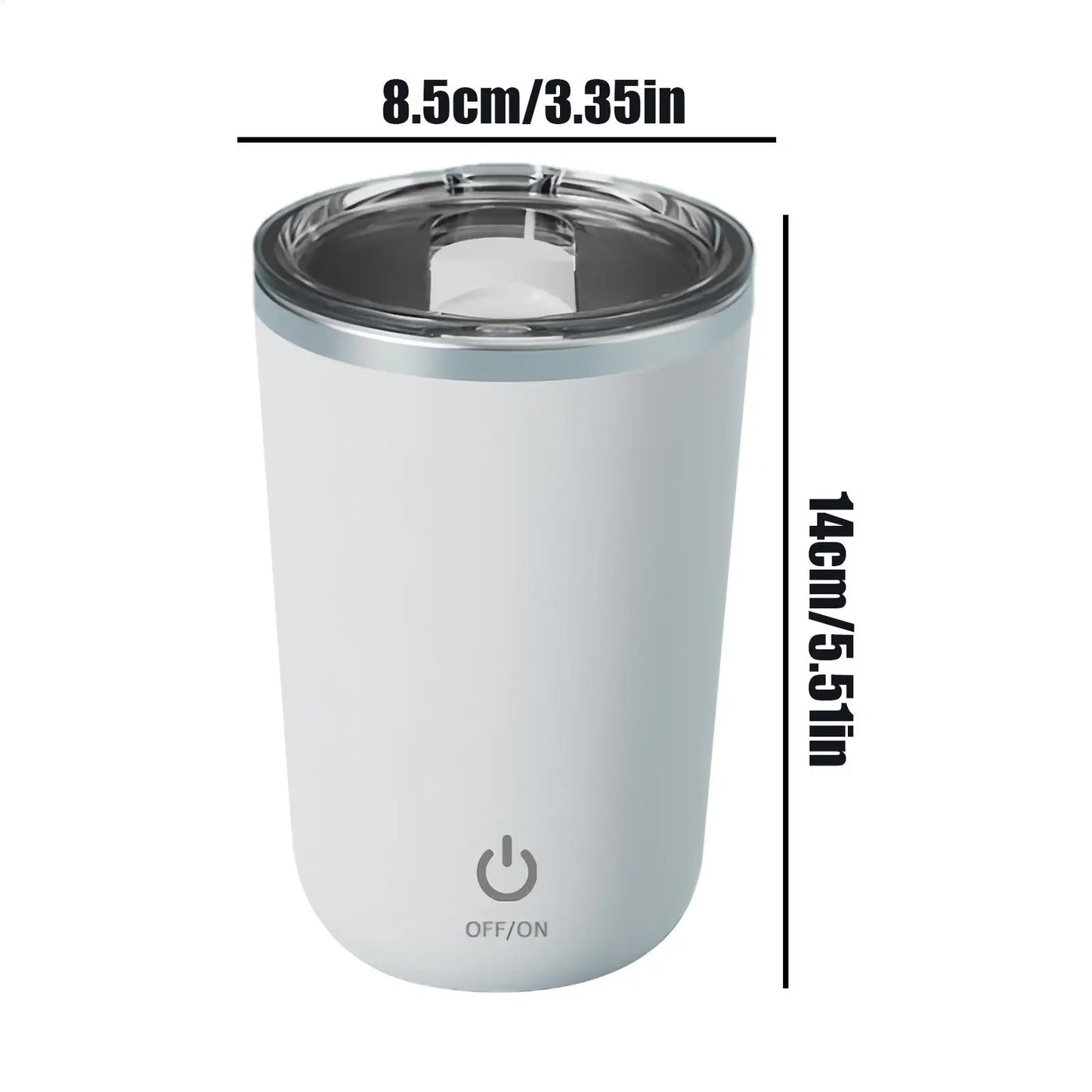 Self-Stirring Electric Coffee Mug 350ml | USB Rechargeable