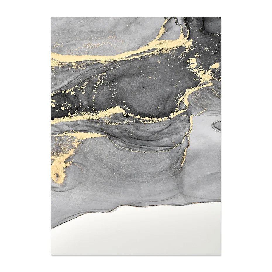 Triad Marble Beige Abstract Canvas Wall Art | Minimalist Décor Canvas Wall Art Peaceful Pleasures Health and Wellness PICTURE 6 30x40cm Unframed