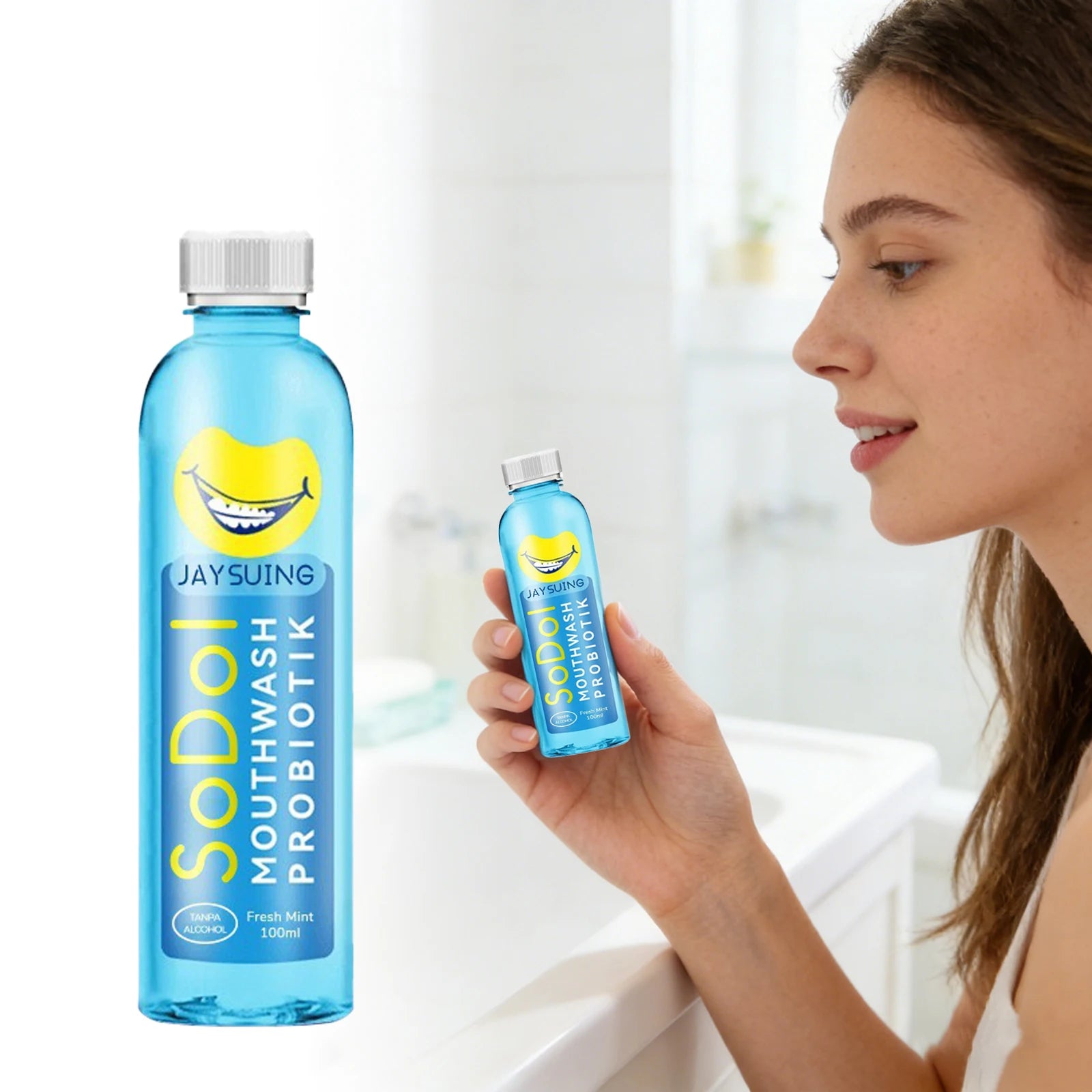 Mint Mouthwash Instant Fresh Breath Deep Cleaning Reduce Bad Breath Prevent Gum Health Improving Dry Mouth Oral Care Mouthwash Peaceful Pleasures Health and Wellness