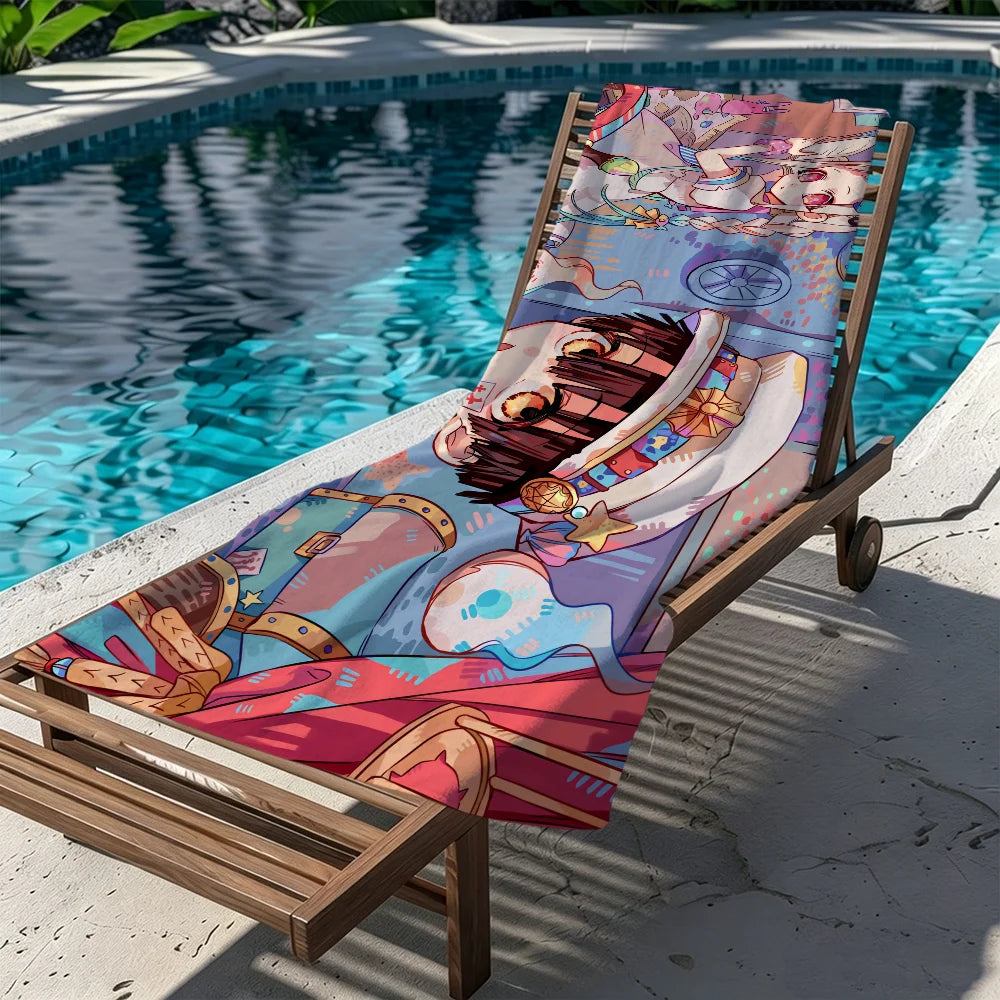 Toilet-Bound Hanako-Kun Anime Quick Dry Beach Towel Anime Beach Towel Peaceful Pleasures Health and Wellness