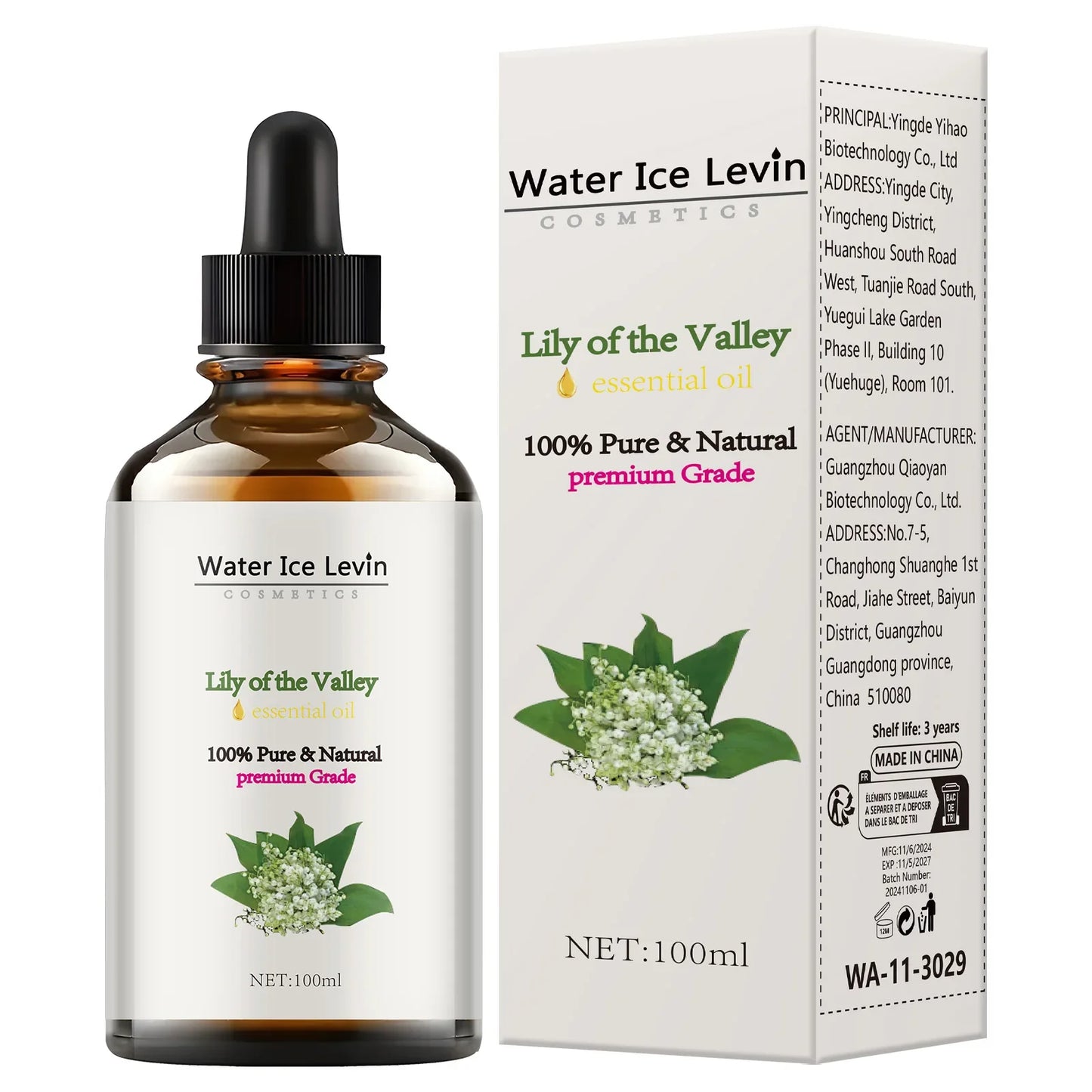 Lily of the Valley Essential Oil Moisturizing Face & Body Cream