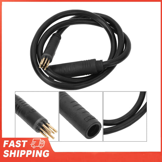Electric Bike Motor Cable 9 Pin Wheel Extension Female Male Wire E Peaceful Pleasures Health and Wellness