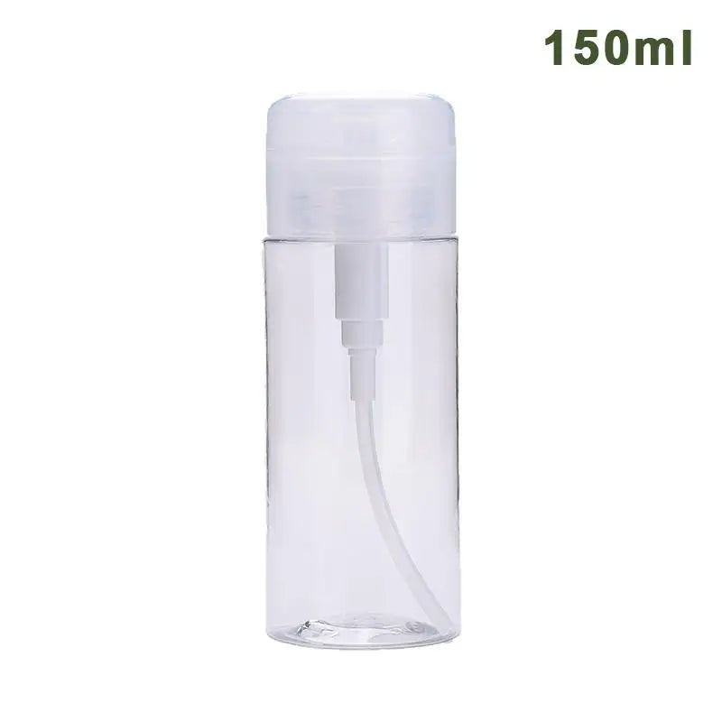 Refillable Press Pump Dispenser Bottle | Nail Polish Remover