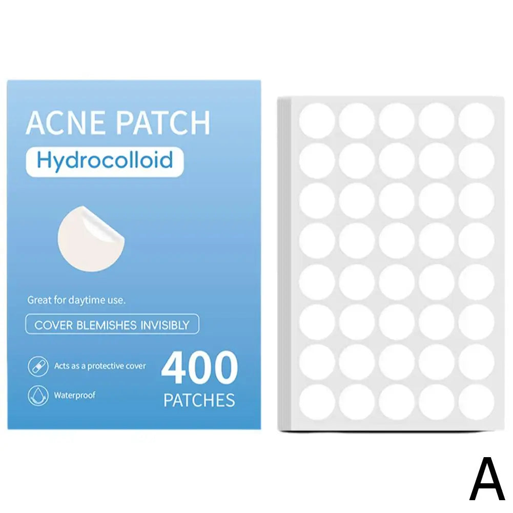 400/800/1200pcs Invisible Acne Acne Patch Hydrocolloid Salicylic Acid Acne Care Anti-Acne Spot Mark Concealer Peaceful Pleasures Health and Wellness 400PCS