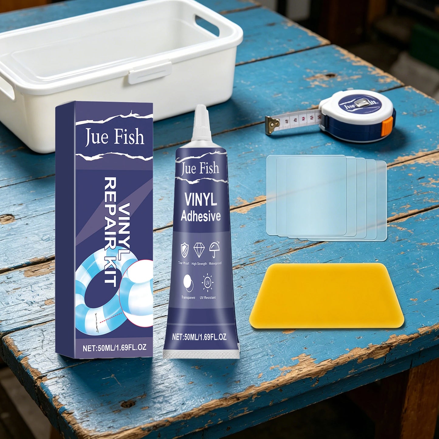 50ml Vinyl Repair Kit – Waterproof Patch Glue for Inflatables