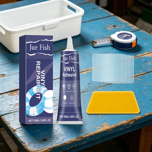 50ml Vinyl Repair Kit – Waterproof Patch Glue for Inflatables Vinyl Repair Glue Peaceful Pleasures Health and Wellness
