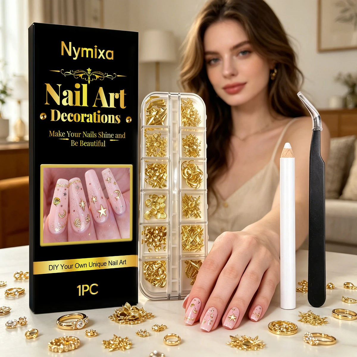 DIY Nail Art Kit for Shiny Lasting Color Designs Peaceful Pleasures Health and Wellness