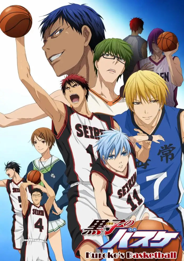 Kuroko No Basket Anime Canvas Wall Art Minimalist Poster