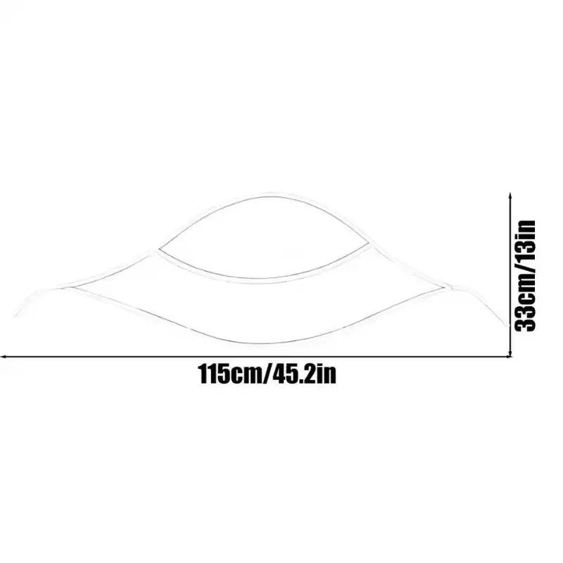 Clear TPU Waterproof Face Cover Hood – Foldable Rain Shield