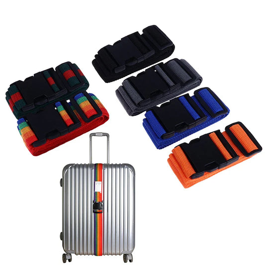 2M Nylon Luggage Strap with Combination Lock | Suitcase Belt Luggage Strap Oasis Select
