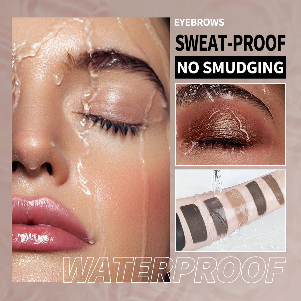 Brow Mousse Super Fluffy High Color Rendering Fill In The Sparse And Vacant Parts of The Eyebrows Smooth Super Fluff Thick Brow Peaceful Pleasures Health and Wellness