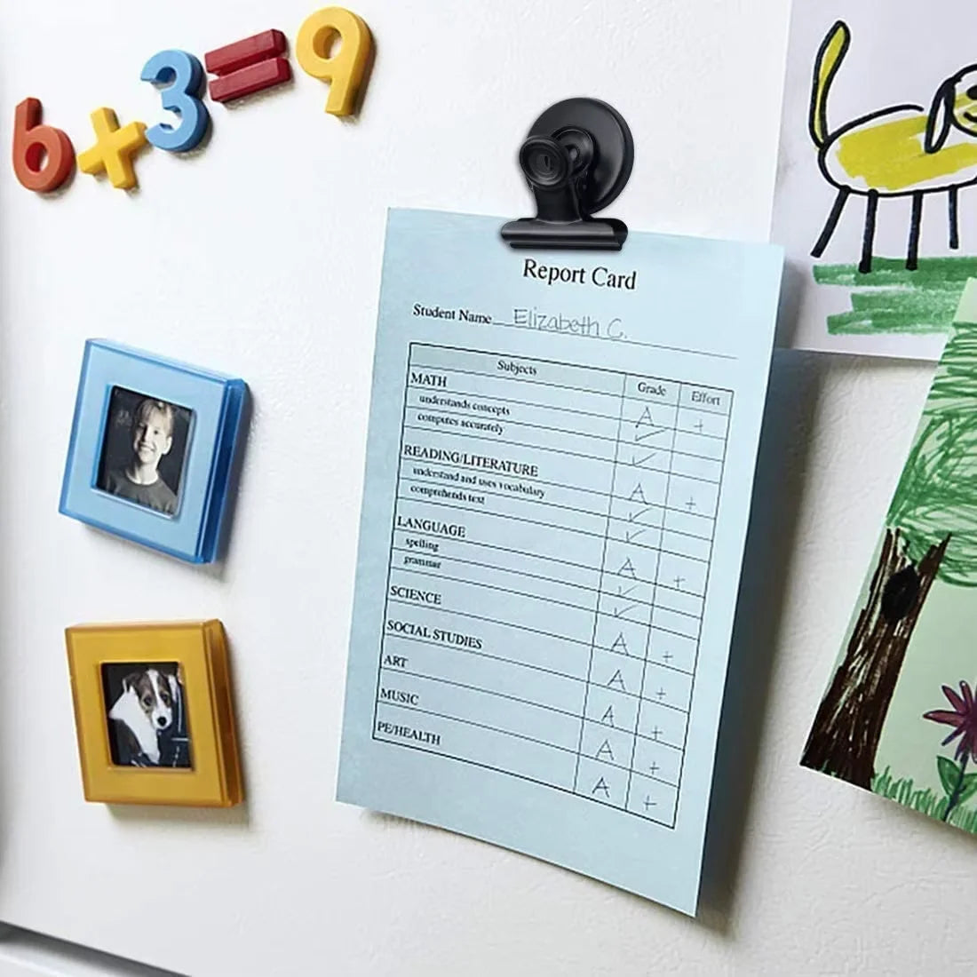 Multi-color Plastic Round Magnetic Clip Can Be Used As Sealing Also