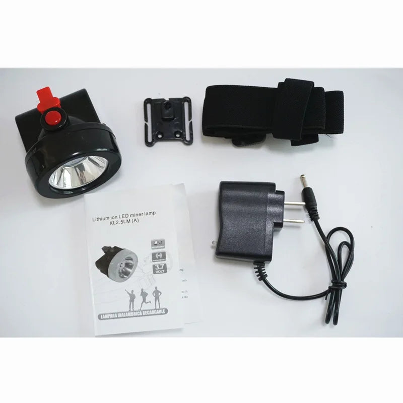 SHINEKNOT IP68 LED Headlamp | Mining, Fishing & Diving Light