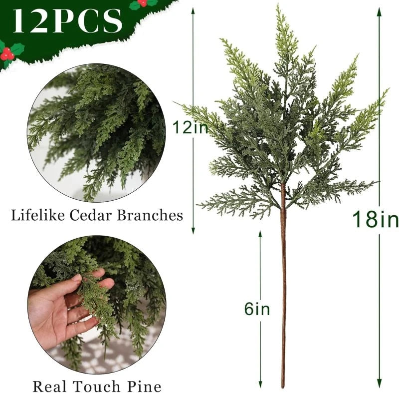 Artificial Plant Branch Leaves | Wedding, Christmas & Home Décor