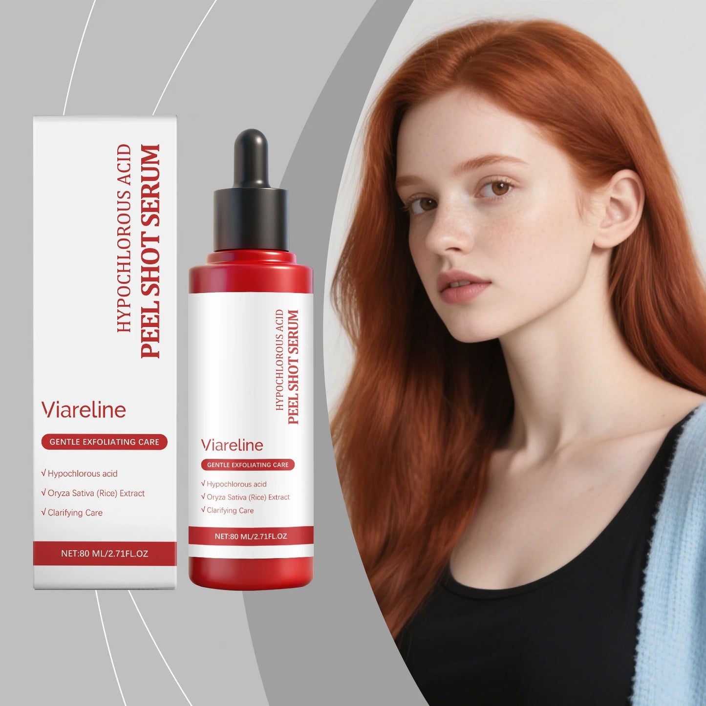 Viareline Rice Exfoliating Essence | Hydrating Face Serum