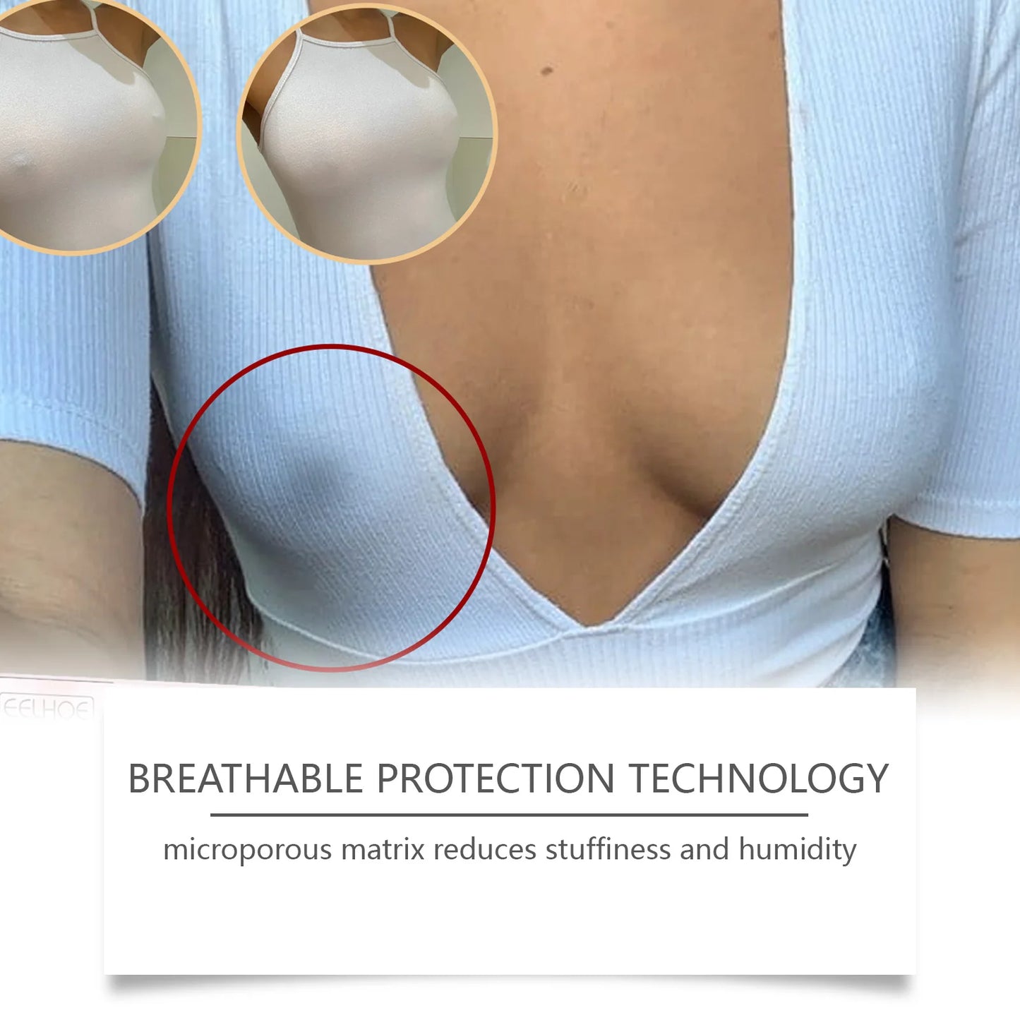 OceAura Invisible Silicone Breast Lift Patches | Seamless Support Breast Lift Patches Peaceful Pleasures Health and Wellness
