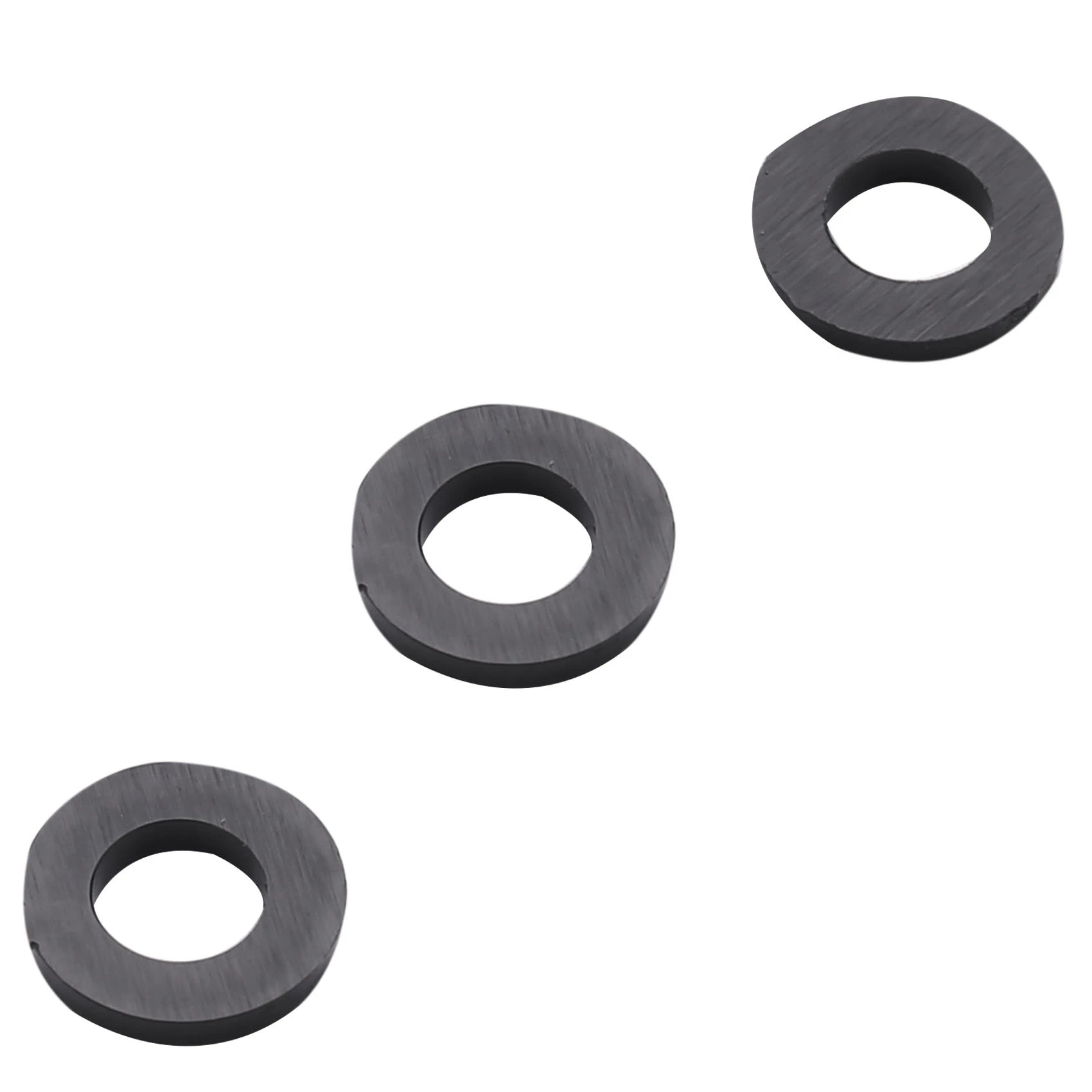 A36T-M3 X 6Mm X 1Mm Nylon Flat Insulating Washers Gaskets Spacers Black 400PCS Peaceful Pleasures Health and Wellness black