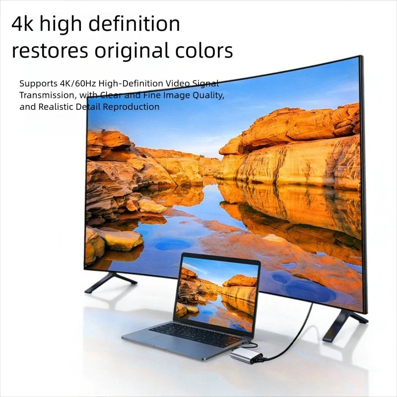 USB-C to HDMI 4K Cable – MacBook, Chromebook & Samsung