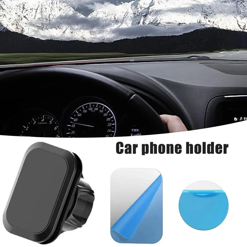17mm Ball Head Magnetic Car Phone Holder GPS Support Smart Phone Bracket For Iphone15/14 13 Phone Holder Peaceful Pleasures Health and Wellness