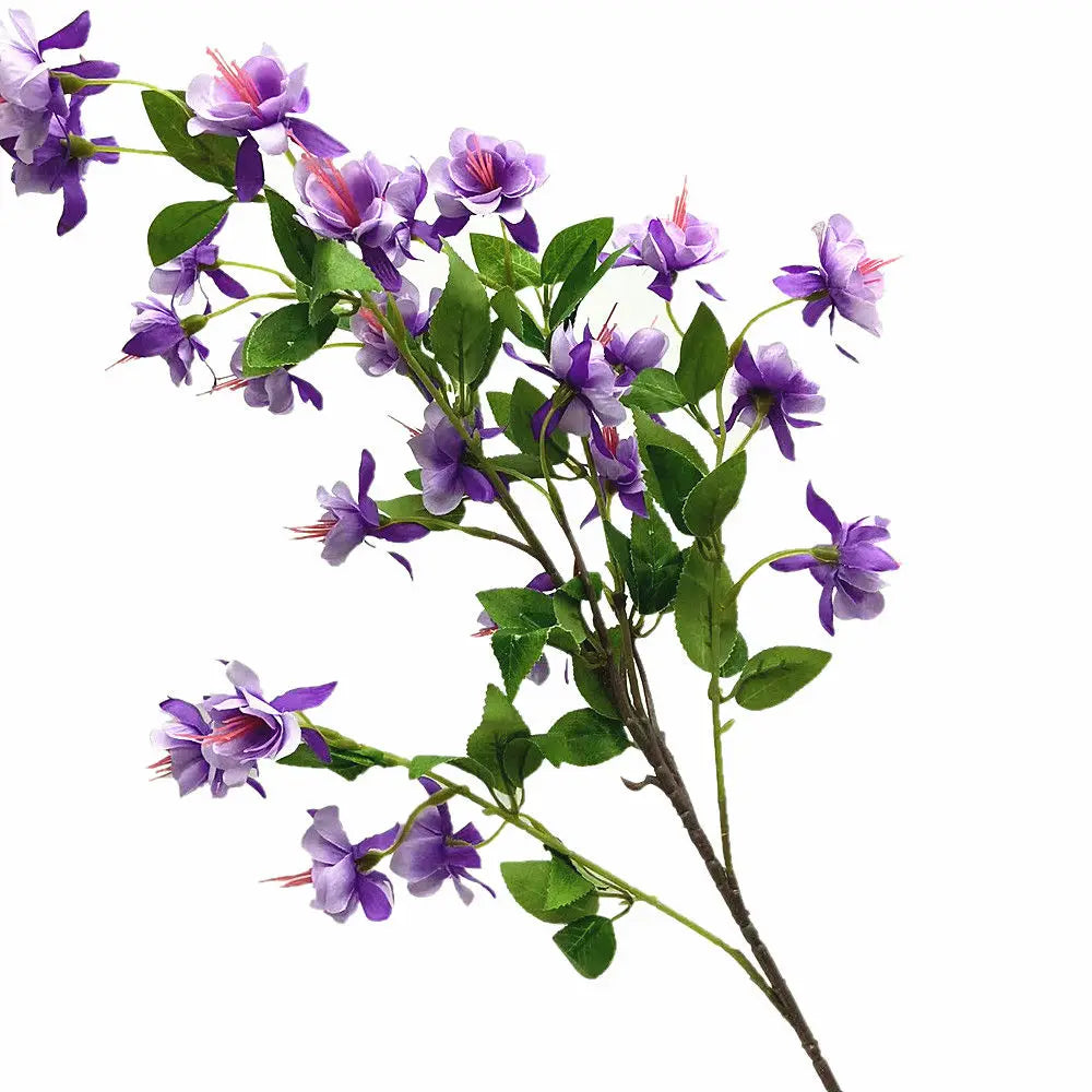 Silk Forsythia Golden Bell Artificial Flower Branch 89cm