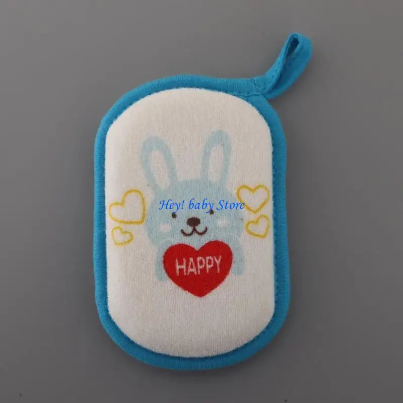 Animal Pattern Baby Bath Sponge – Soft, Safe & Ergonomic