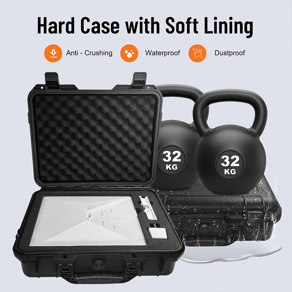 Starlink Mini Case Hard Waterproof Travel Case Shockproof Portable for Mini Starlink Dish and Accessories Lockable Storage Bag Peaceful Pleasures Health and Wellness