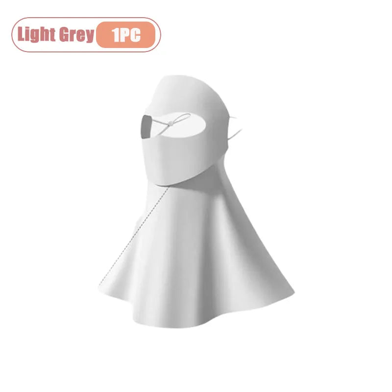 Ice Silk Face Gaiter – UPF 50+ UV Protection, Cooling & Breathable