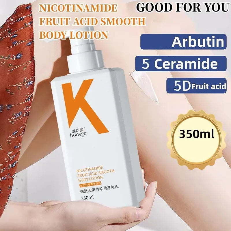 Niacinamide & Fruit Acid Smoothing Body Lotion 350ml
