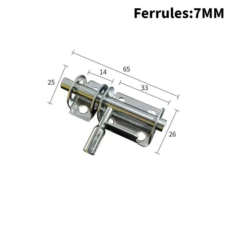 Solid Sliding Door Bolt Latch – Gate, Toilet & Home Safety Lock