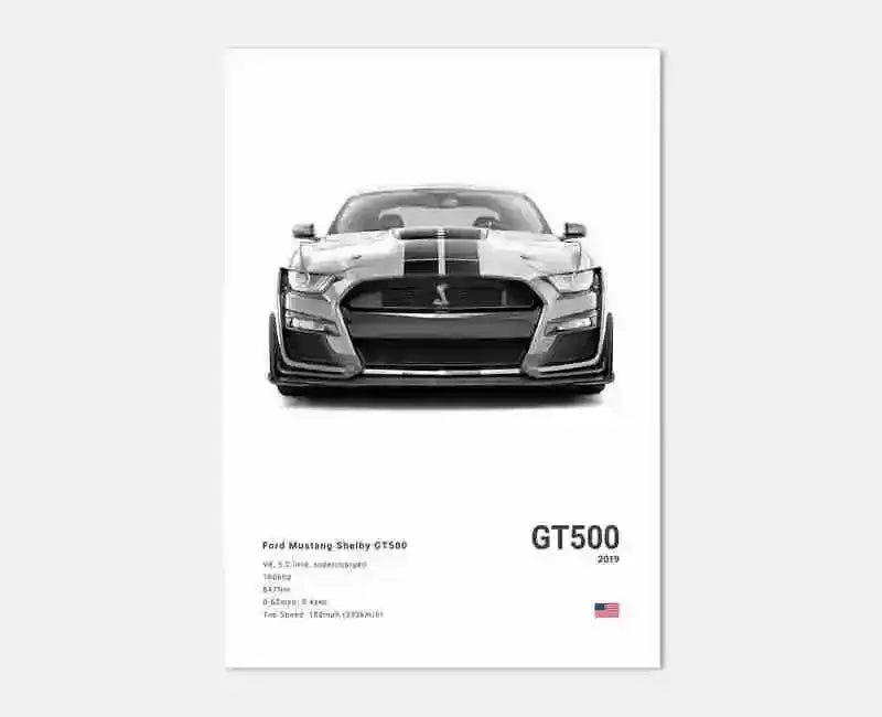 Luxury Supercar Canvas Print Aesthetic MK RS GT GTR SUV Photography Poster Ideal Wall Decor for Home Peaceful Pleasures Health and Wellness