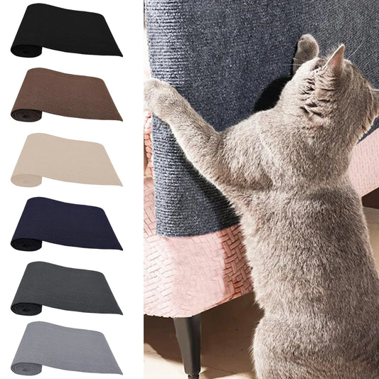 Cuttable Self-Adhesive Cat Scratching Mat | DIY Furniture Guard Cat Scratching Mat Oasis Select