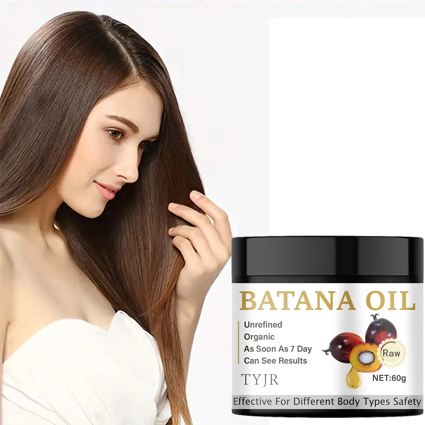 Batana Oil Hair Mask – Nourish Dry, Frizzy Hair | 60g