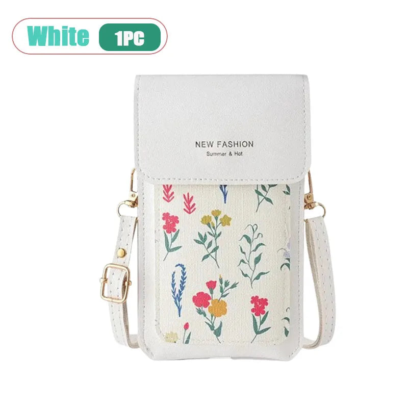 Touchscreen Crossbody Phone Bag for Women | Mini Shoulder Purse