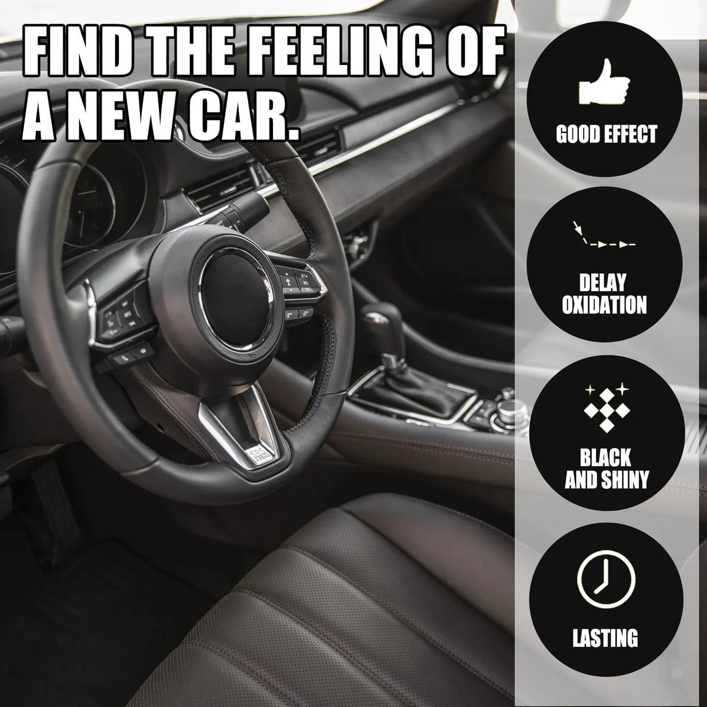 Car Ceramic Coating & Plastic Restorer | Interior Detailer