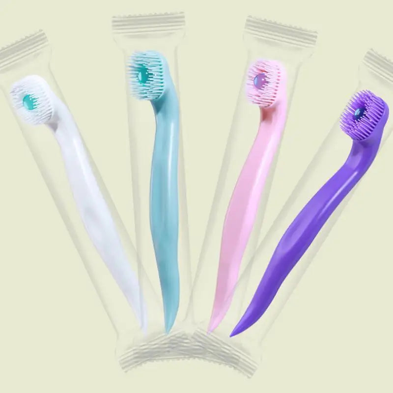 Disposable Mouthwash Toothbrush Convenient Multi-functional Refreshing No-rinse Mini Travel Toothbrush Peaceful Pleasures Health and Wellness