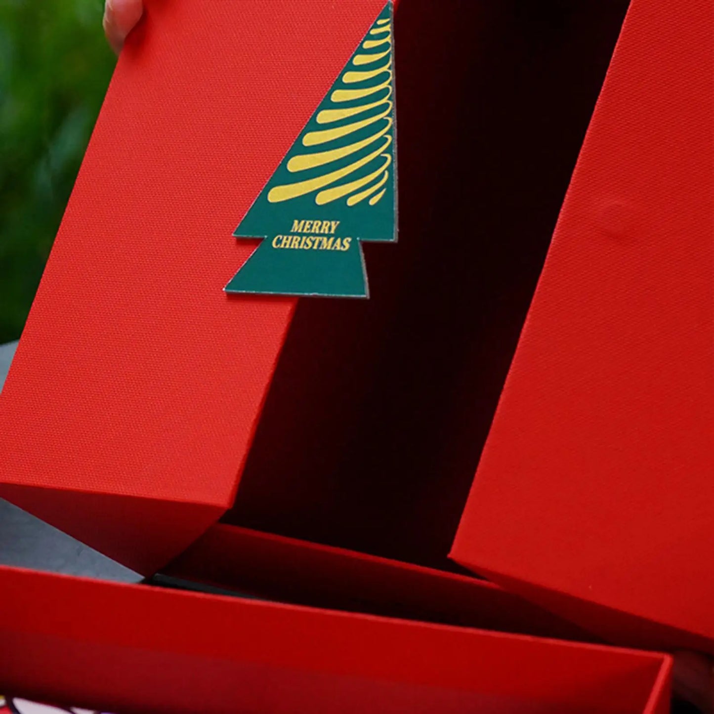 Reusable Christmas Gift Box | Festive Kraft Paper Storage