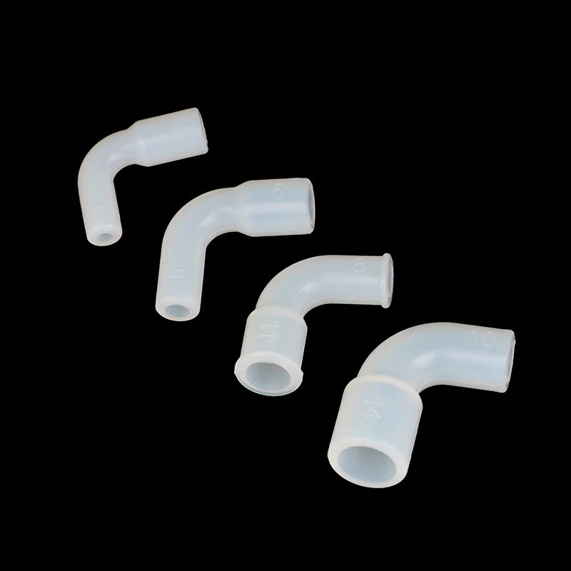 Fish Tank Garden Irrigation Silicone Elbow Soft Hard Pipe Connector Variable Diameter Elastic Right Angle Rubber Coupling Peaceful Pleasures Health and Wellness
