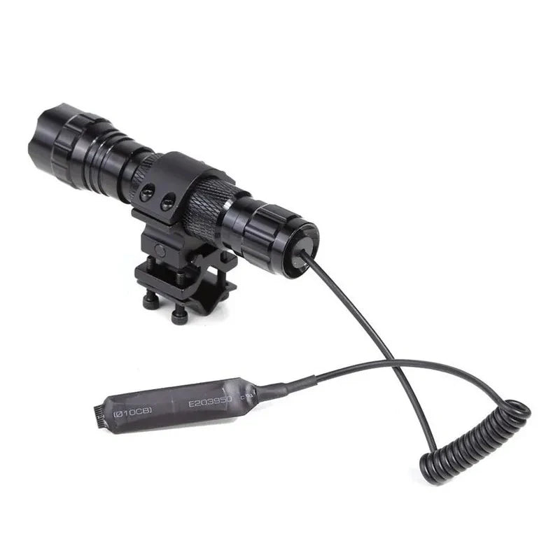 New Remote Pressure Button Switch Case Controller Flashlight Switch Fit For 501B LED Torch Flashlight Peaceful Pleasures Health and Wellness