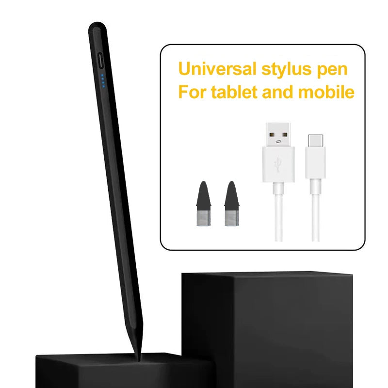 Touch Pencil For Cell Phone Accessories Stylus For android Universal Stylus Pen Tablet And Mobile Stylus For Touch Screen ipad Peaceful Pleasures Health and Wellness Black