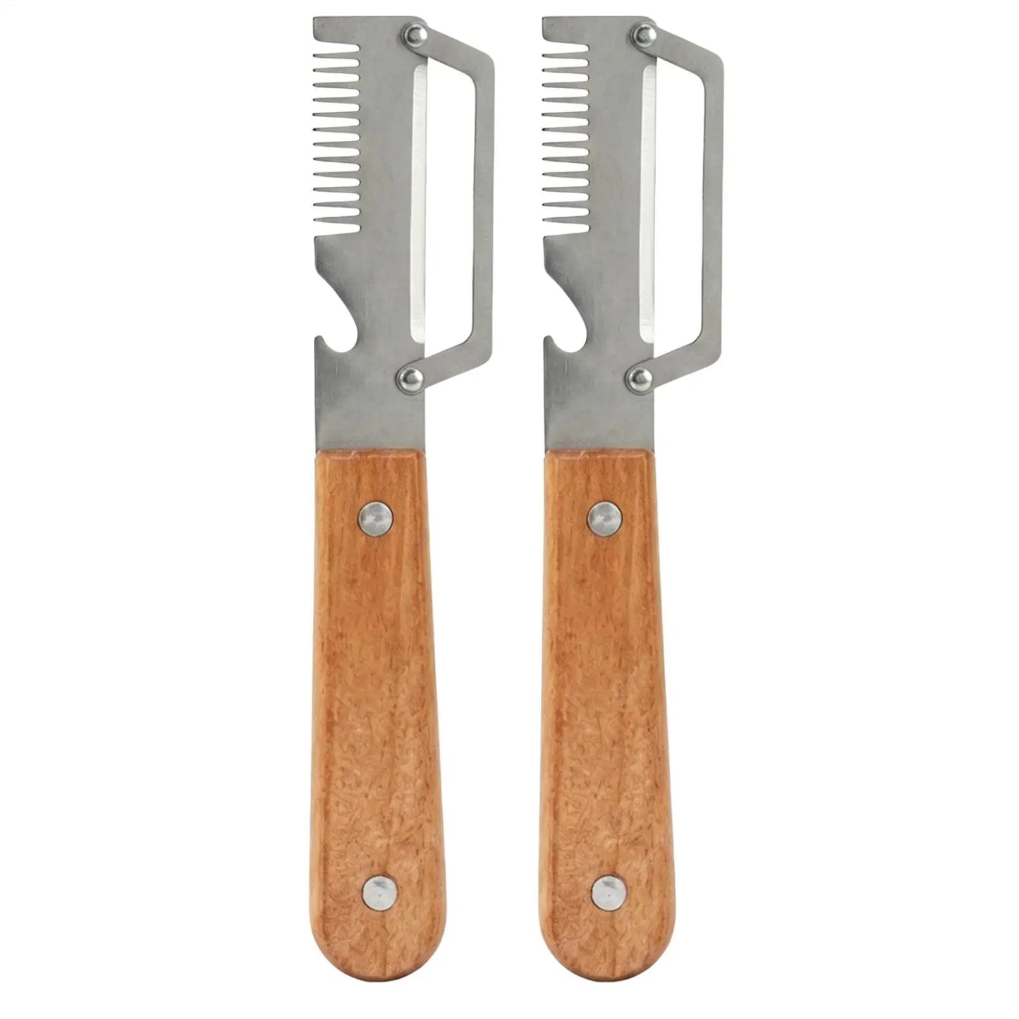 2-Piece Stainless Steel Vegetable Peeler Set – Fruits & Veg