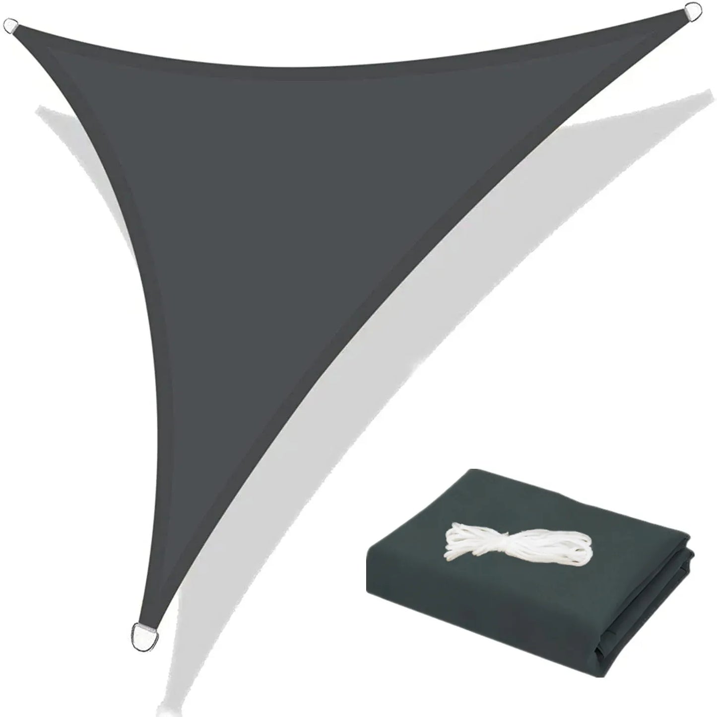 Triangle Sun Shade Sail | 98% UV Block Waterproof Canopy