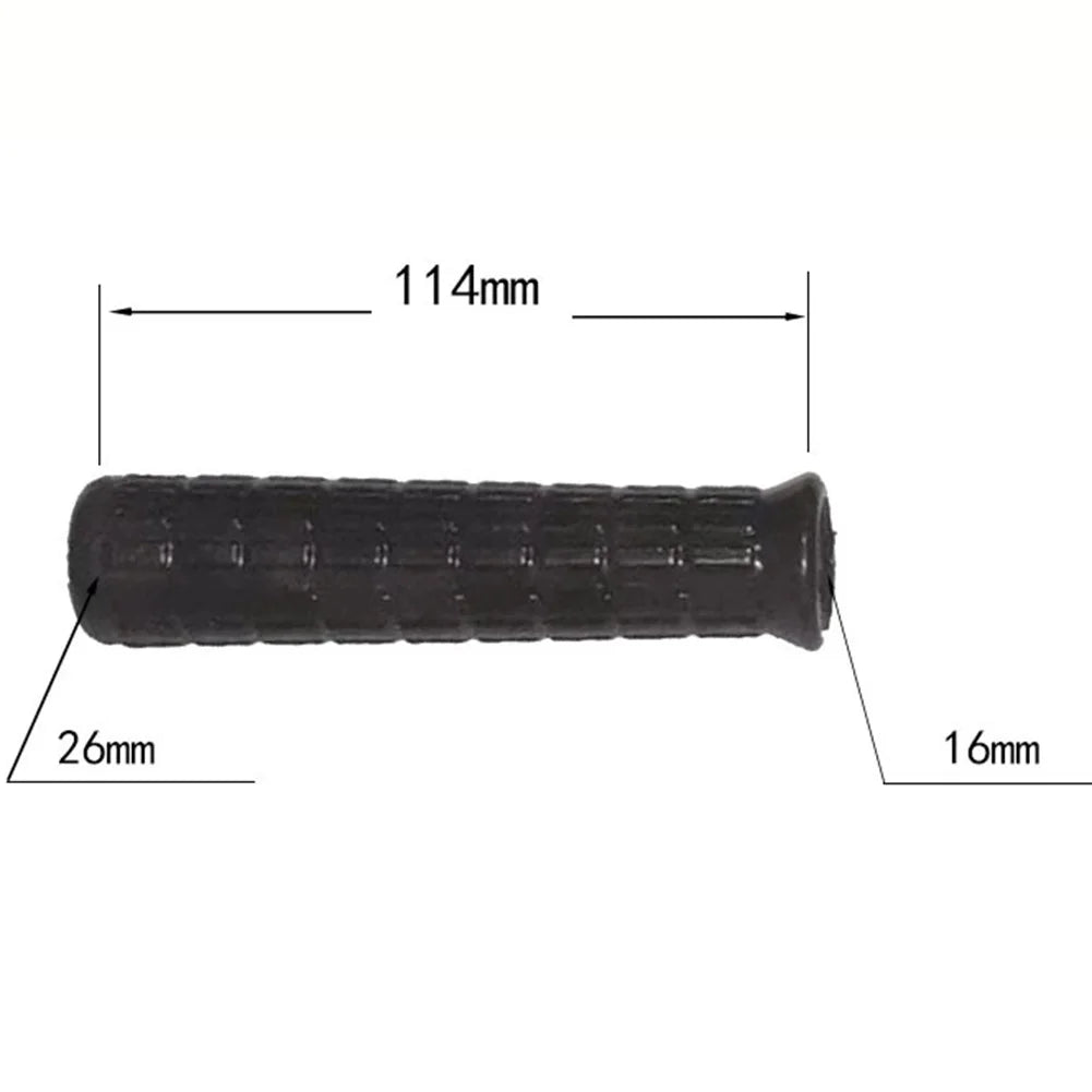 Wheelbarrow Handles Rubber Round Tubes Anti-skid Shock Absorption