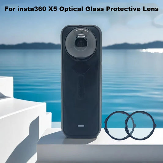 Premium Lens Guards For Insta360 X5 Optical Glass Camera Lens Protector For Insta 360 X5 Scratch-Resistant Accessories Peaceful Pleasures Health and Wellness Default Title